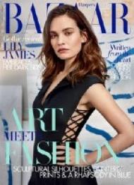 Lily James interview in Harpers Bazaar Magazine November 2020