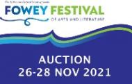 Fowey Festival Winter Auction 2021, Friday 26th  Sunday 28th November 