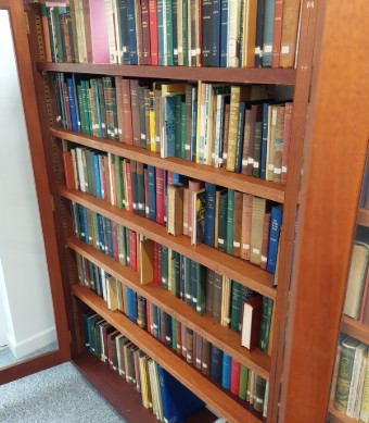 Sir Arthur Quiller-Couch's books - cabinet 1