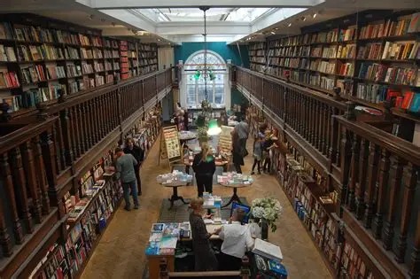 Inside Daunt Books Marylebone