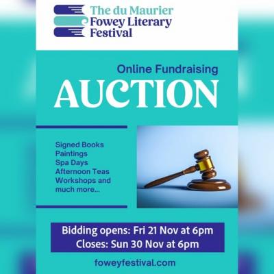 du Maurier Fowey Festival Auction November 2025
