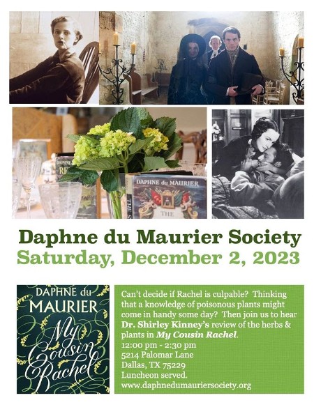 Daphne du Maurier Society of North America event poster