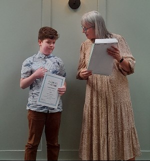 Young Writers and Artists competition winner pic3