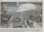 New public artwork to be unveiled in Fowey based on du Maurier's The Birds