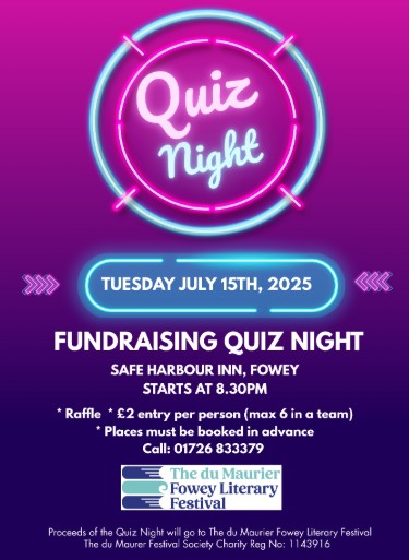 du Maurier Fowey Festival Quiz Night