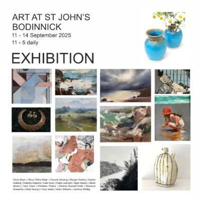 Art at St John's, Bodinnick poster