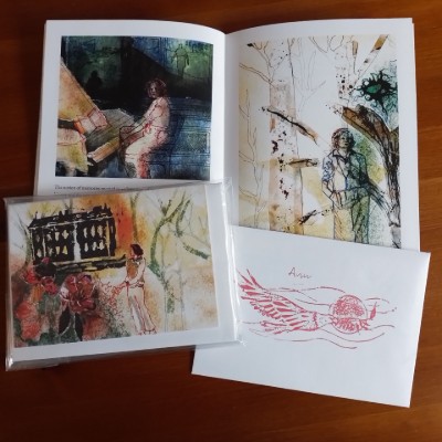 Night Bird Press House of Dreams pamphlet and greeting card