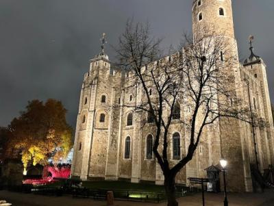 The White Tower at the Tower of London