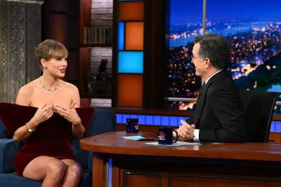 Taylor Swift on the Late Show 10th Dec 2025