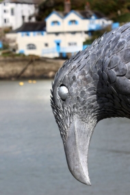 Du Maurier artwork 'the rook with a book' on ITV News West Country